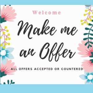 Always accepting offers 🌸